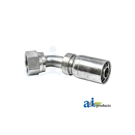 A & I Products HC-FFX45 Female Seal Lok - Swivel - 45 Elbow 3 x5 x2 A-FFX45-10-10